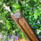 Moldavite Incense Sticks, Incense Board & Specimen