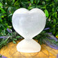 Selenite Heart Chakra Tree of Life Light with Multicolour LED Base Pack