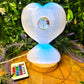 Selenite Heart Chakra Tree of Life Light with Multicolour LED Base Pack