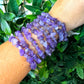 Amethyst Chip Bracelet