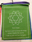 Chakra Affirmation Prayer Flags