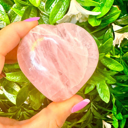 Rose Quartz Hearts