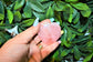 Rose Quartz Flat Heart 5cm