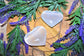 Selenite Hearts