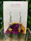 Chakra Crystal Drop Earrings