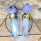 Crystal Wands - Clear Quartz & Amethyst